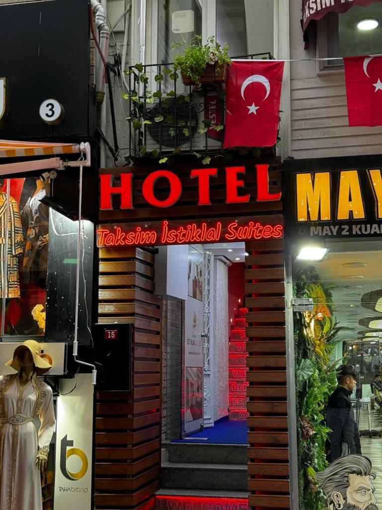 Taksim Istiklal Suites Istanbul Exterior foto
