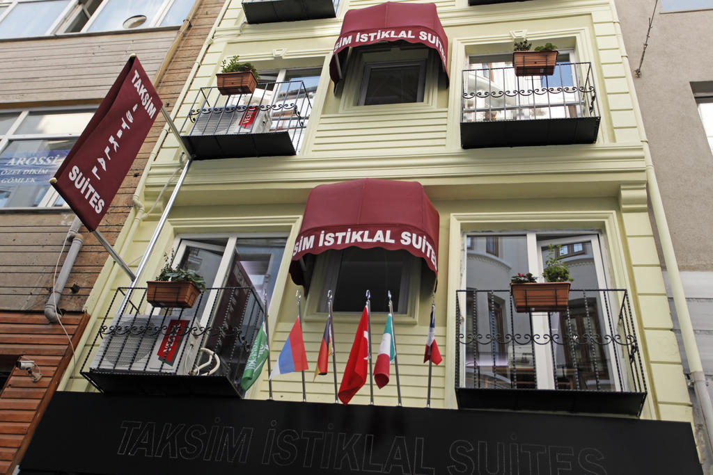 Taksim Istiklal Suites Istanbul Exterior foto